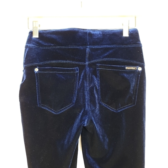 NYGARD LUXE Slims Purple Velvet Jeggings Sz XS 2-4 - Picture 4 of 6